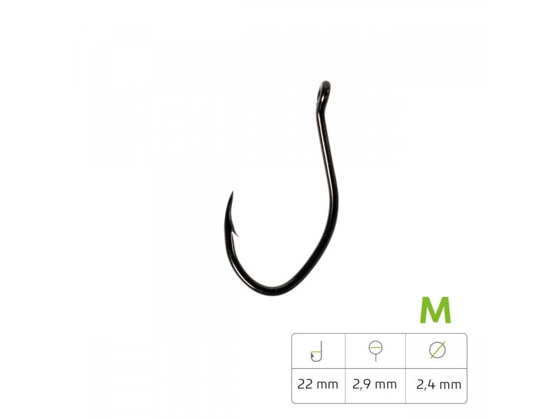 Sumcový jednoháčik - ZECK Classic Cat Hook - 4ks M